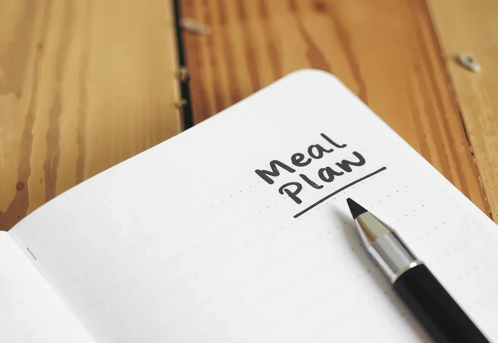 Handgeschriebener Plan